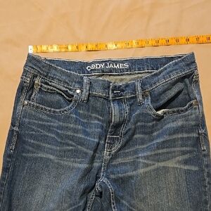 Mens Cody James Men's Hide Out Med Stretch Stackable Straight Jeans 34x36